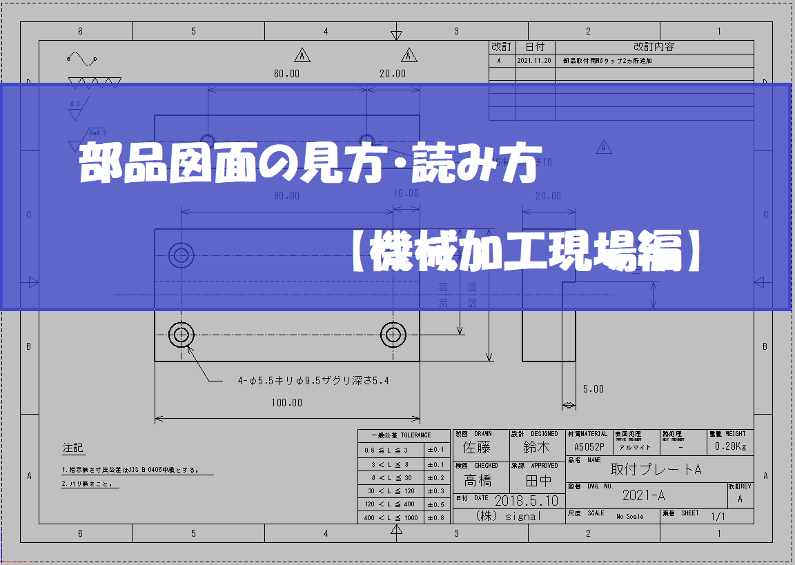 初心者のための機械図面の読み方 DVD 画けなくても図面がわかることを狙いとして、機械図面を読むため
